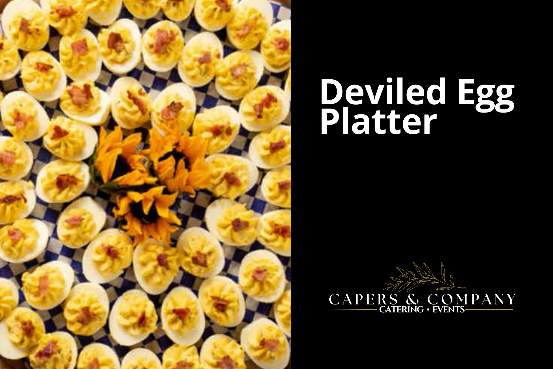 Deviled Egg Platter | Charcuterations Catering
